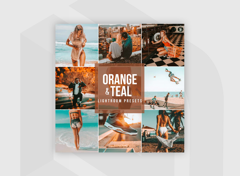ORANGE & TEAL LIGHTROOM PRESETS 