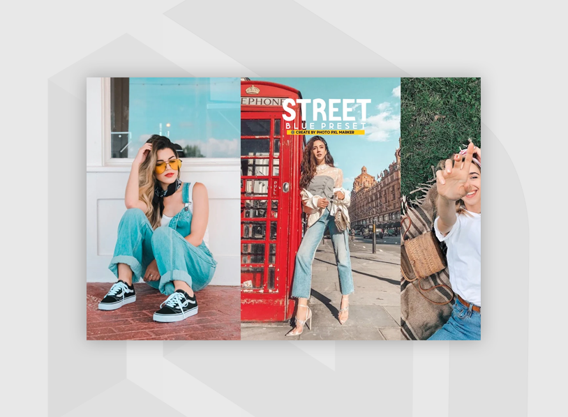 STREET Blue Preset