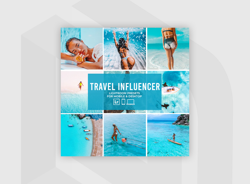 Travel Influencer Lightroom Presets Collection 