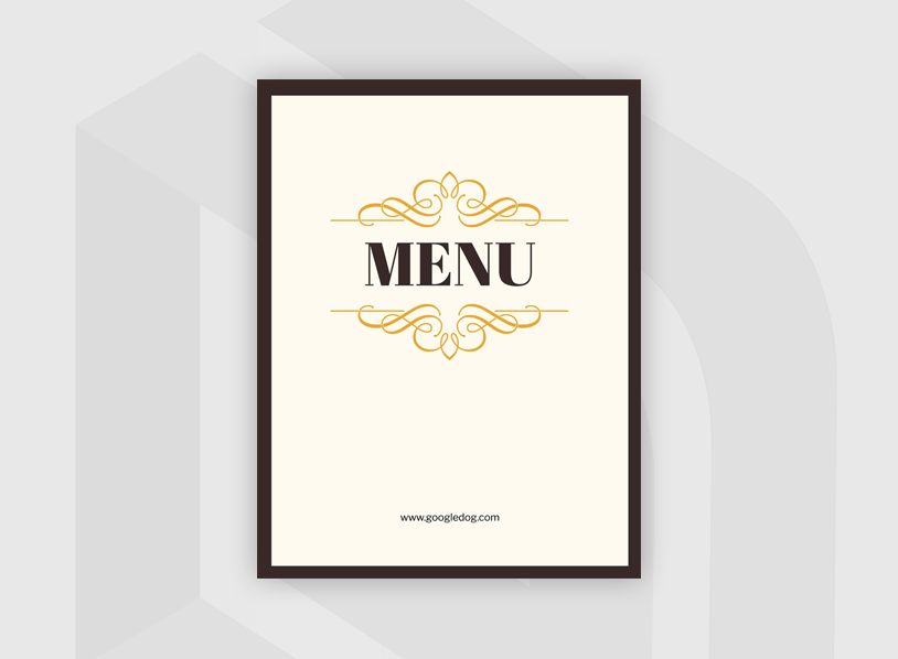 Classic Cafe Menu