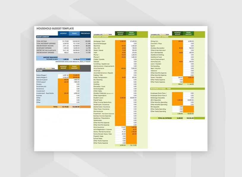 Household Budgeting