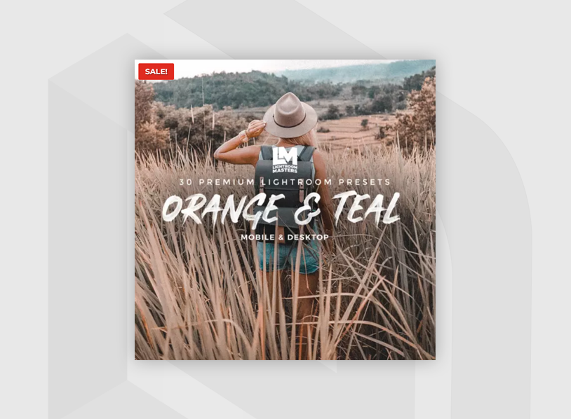Orange and Teal Lightroom Presets