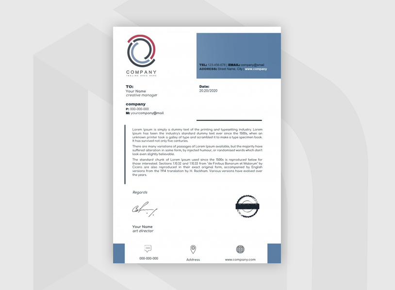 Business Letterhead