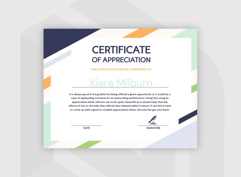 Geometric Colorful Certificate