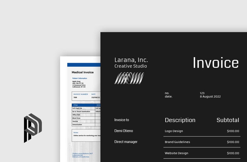 Google Docs Invoice Templates