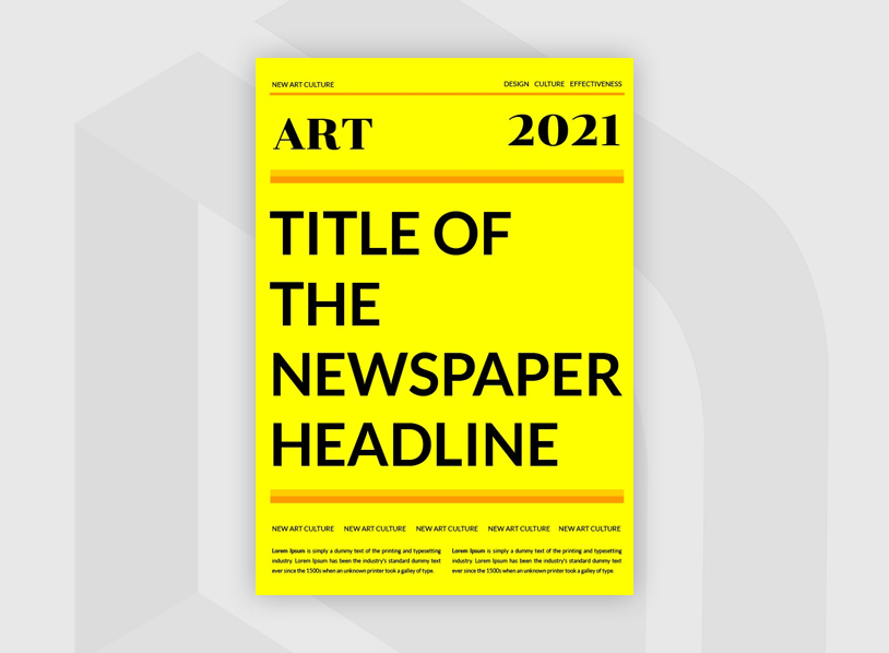 New Art Culture Newspaper
