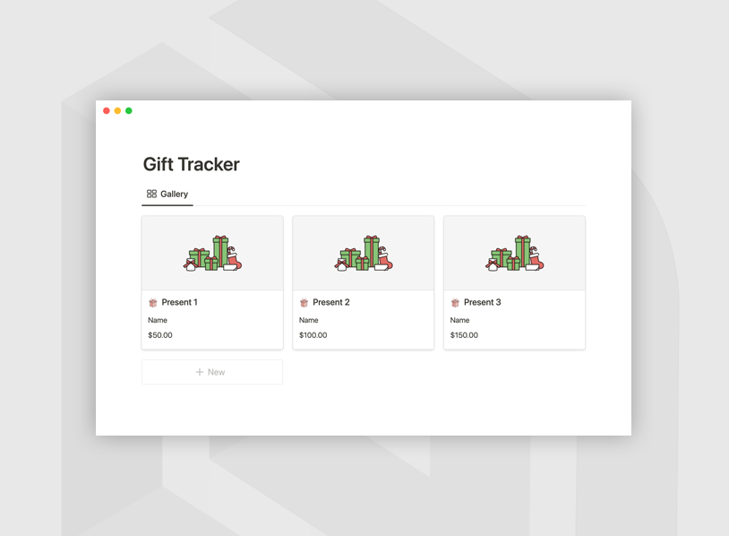 Christmas planner