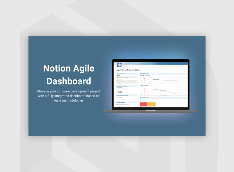 Notion Agile Scrum Dashboard Template