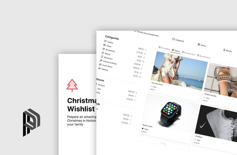 Notion Wishlist Templates