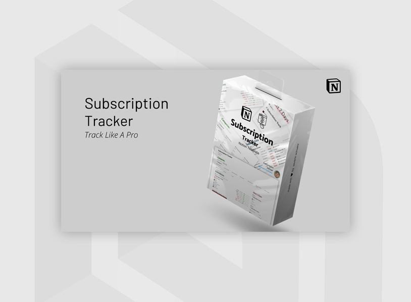 Notion Subscription Tracker