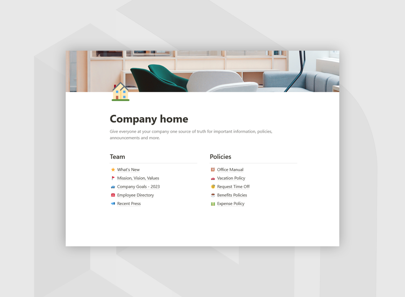 Company home