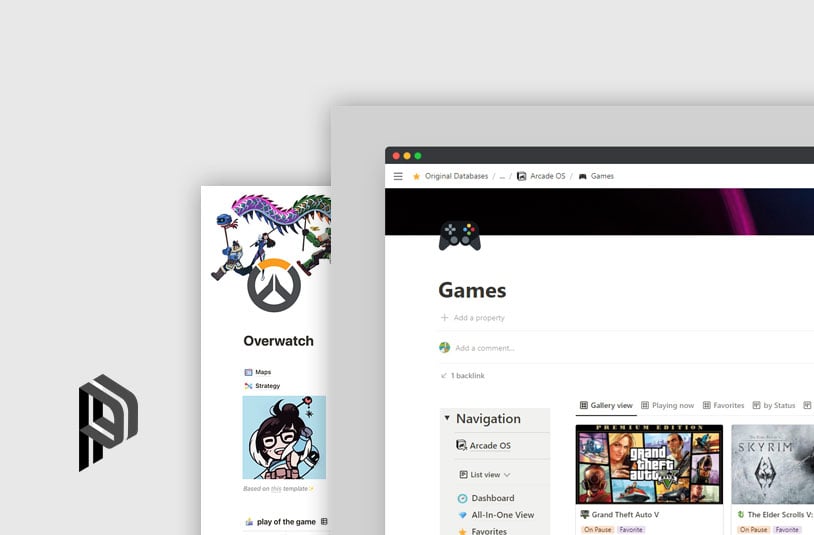 Notion Video Game Templates