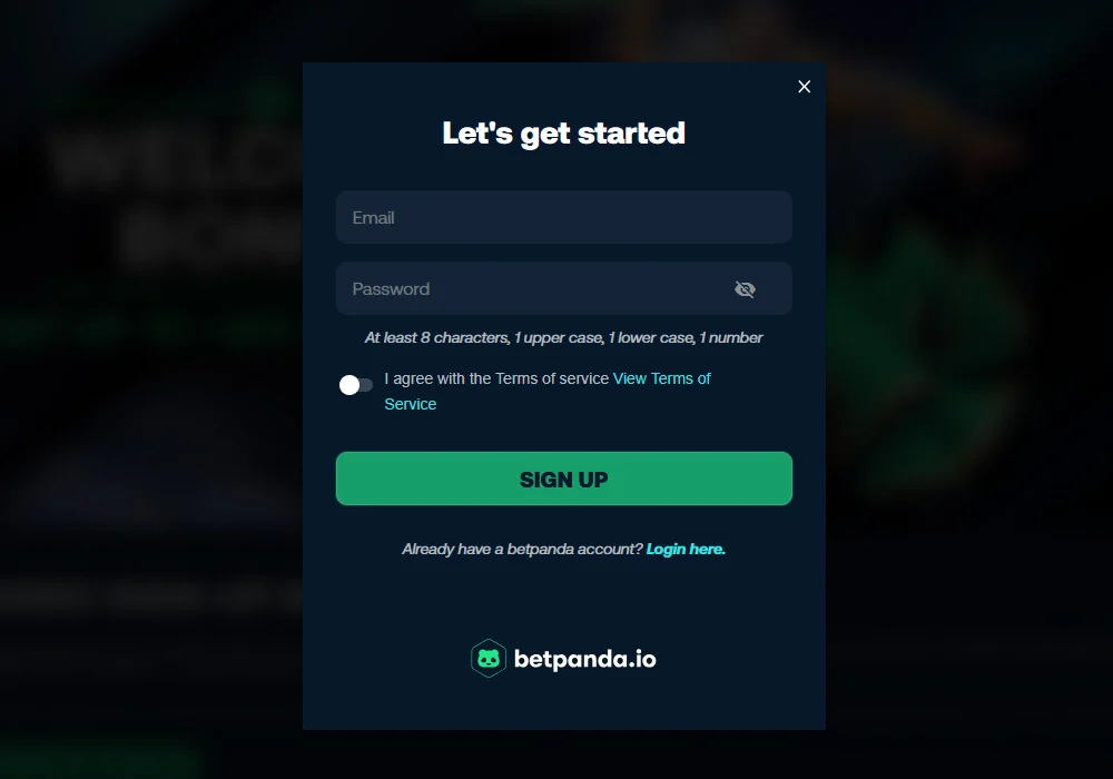 How to Sign Up