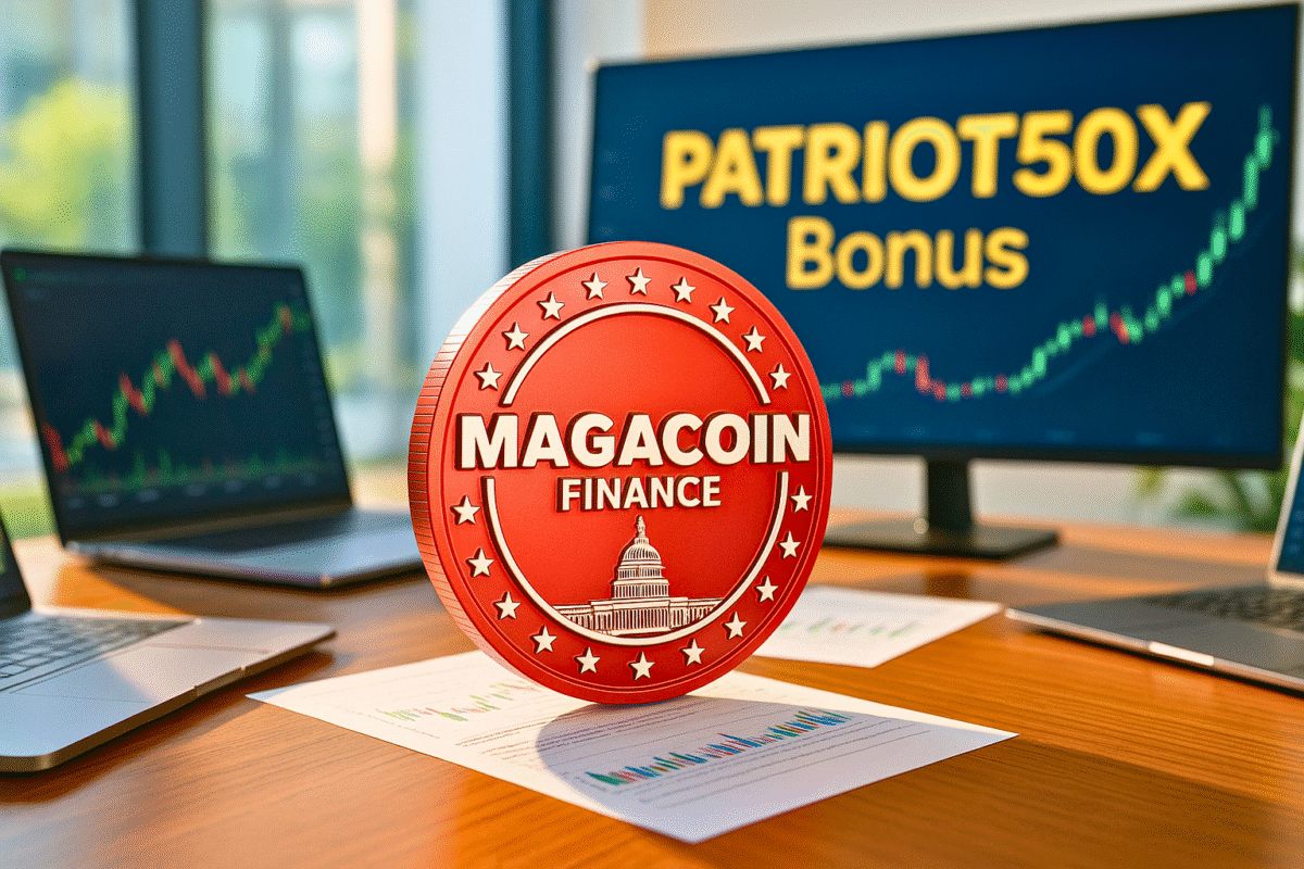 MAGACOIN FINANCE Named 2025’s Best Crypto Presale — Early Whales Rush In With PATRIOT50X Bonus