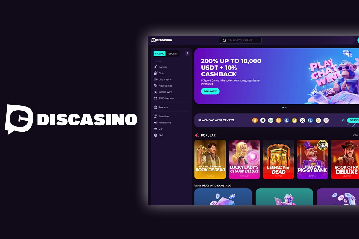 Discasino Review: Discord Crypto Casino With 200% Bonus, Is it Legit?