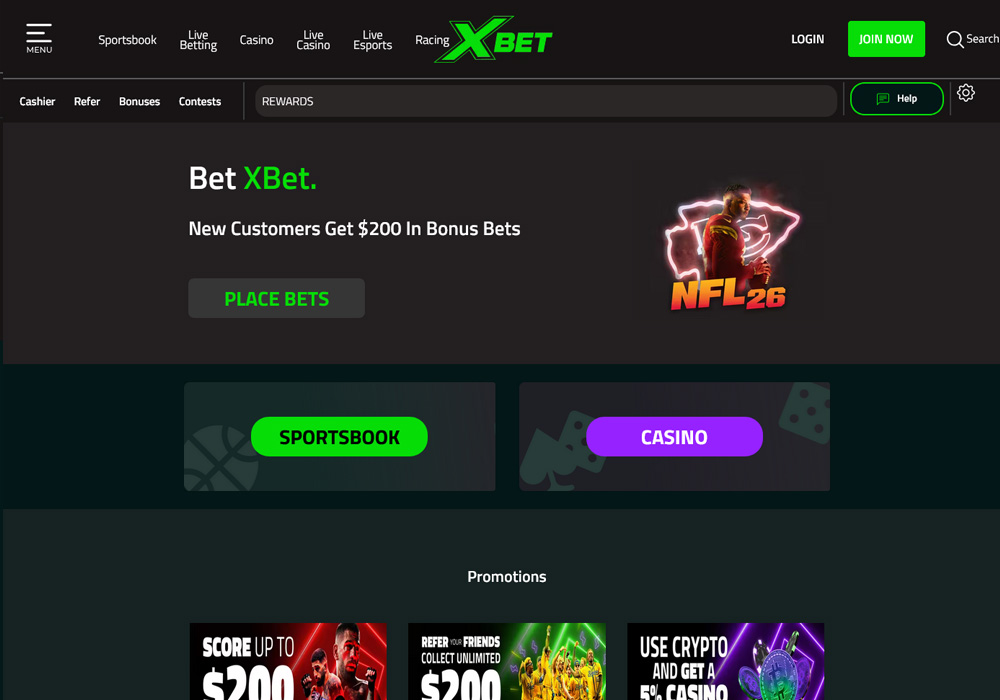Xbet Homepage