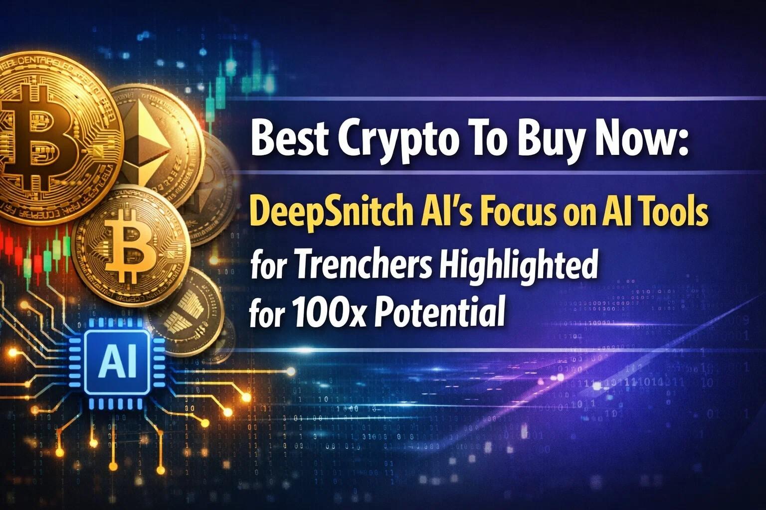 Best Crypto To Buy Now: DeepSnitch AI Raises $1.60M at $0.03985 With ...