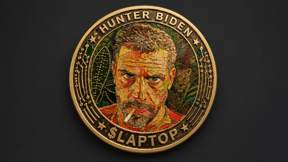 Hunter Biden’s $LAPTOP Meme Coin Loses 98% of Value Minutes After Launch