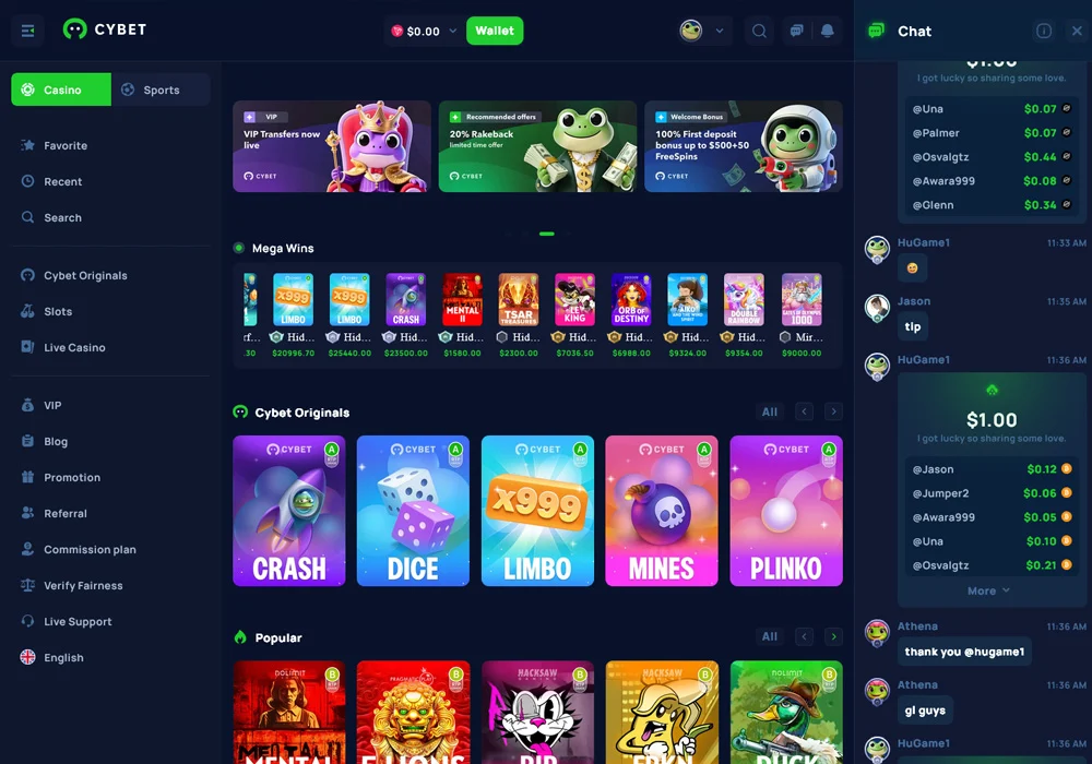 Cybet Homepage